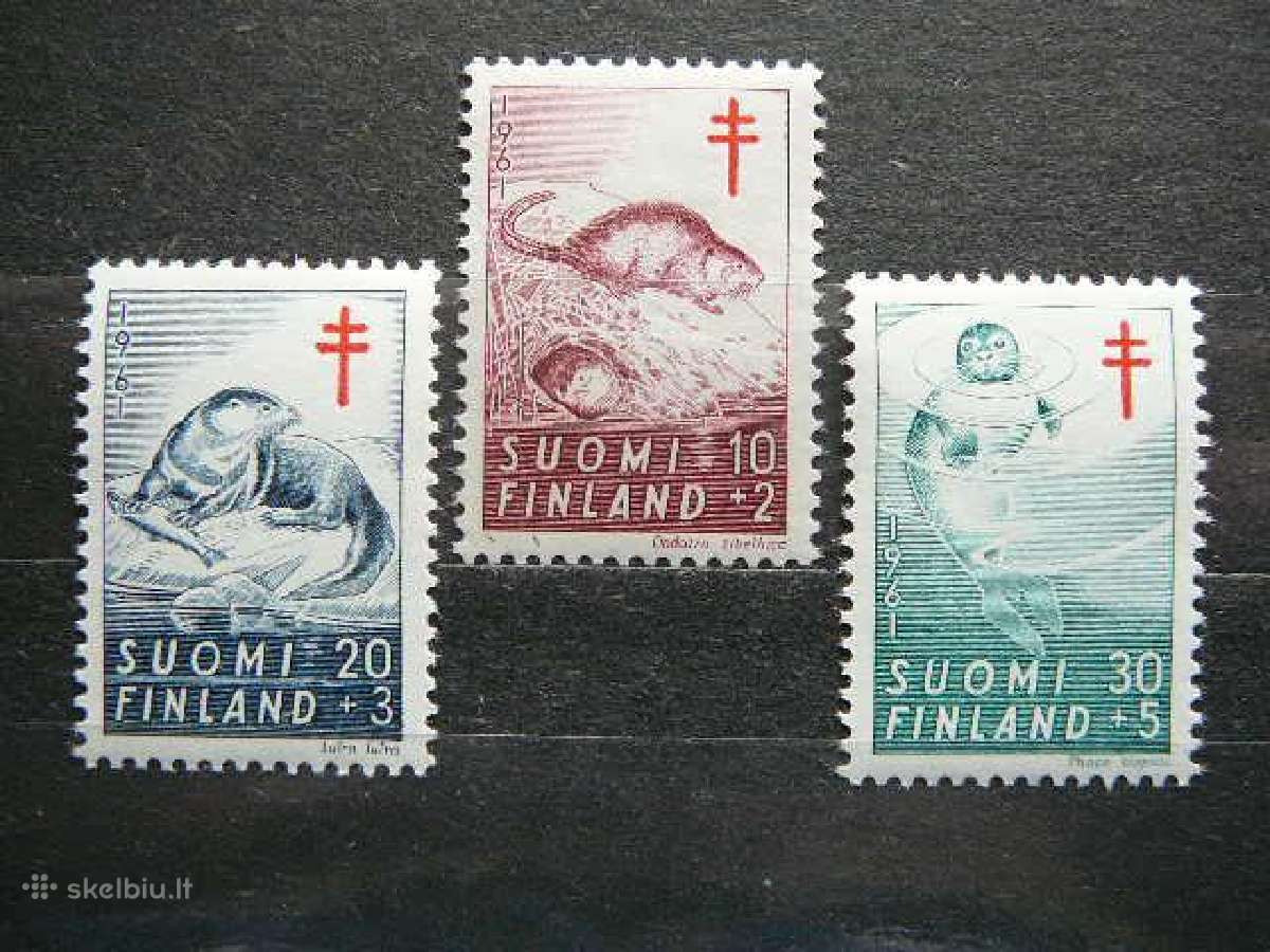 Medicina Tuberkulioze Fauna Suomija 1961 Mnh sm536