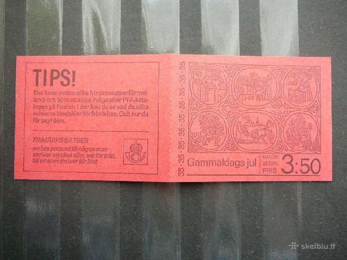 Sventos Kalėdos Svedija 1971 Mnh svd728 - nuotraukos Nr. 2