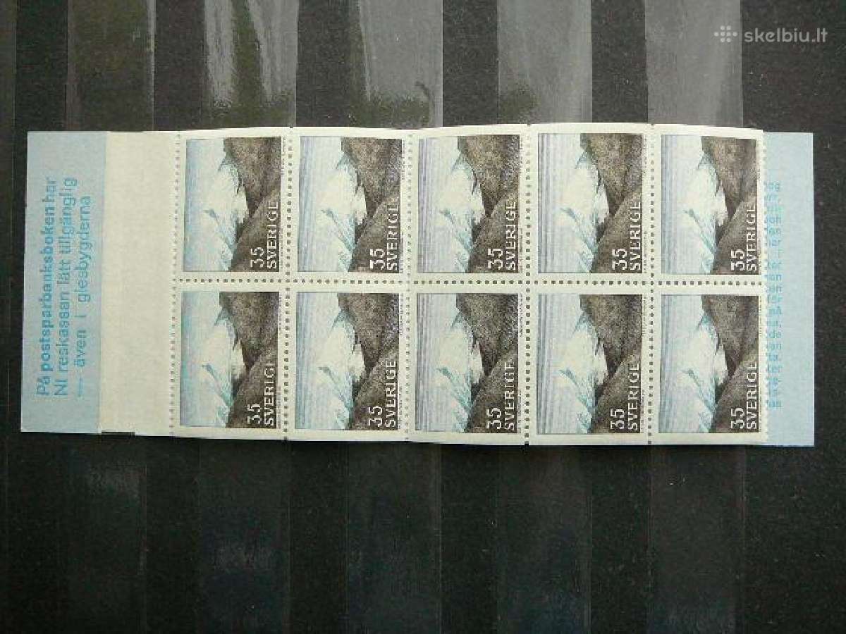 Kalnai Turizmas Svedija 1967 Mnh svd575