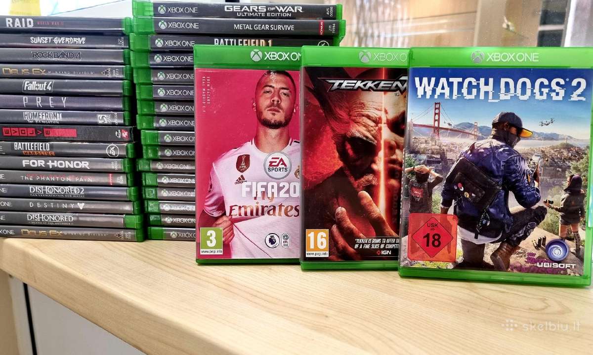 Xbox360, Xbox One, PS3, Ps4, Nintendo žaidimai - nuotraukos Nr. 2