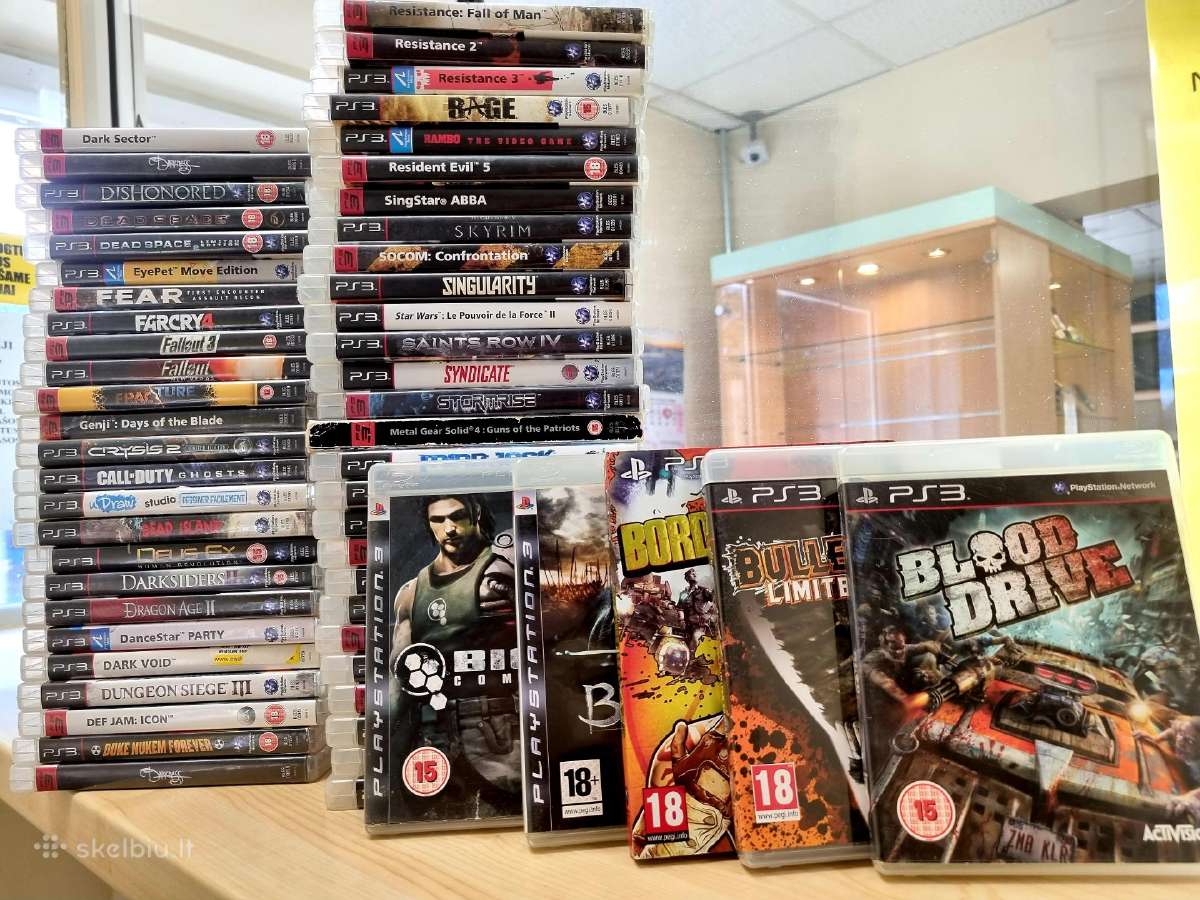 Xbox360, Xbox One, PS3, Ps4, Nintendo žaidimai - nuotraukos Nr. 3