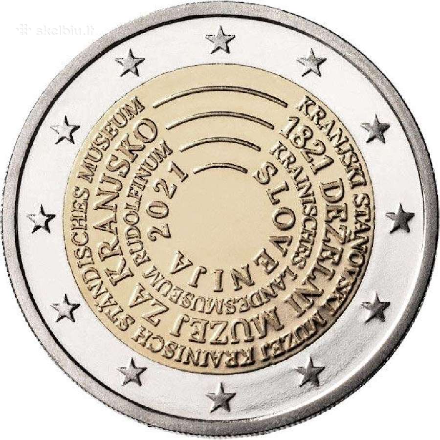 2 eurų Slovėnijos Unc proginės monetos - nuotraukos Nr. 2
