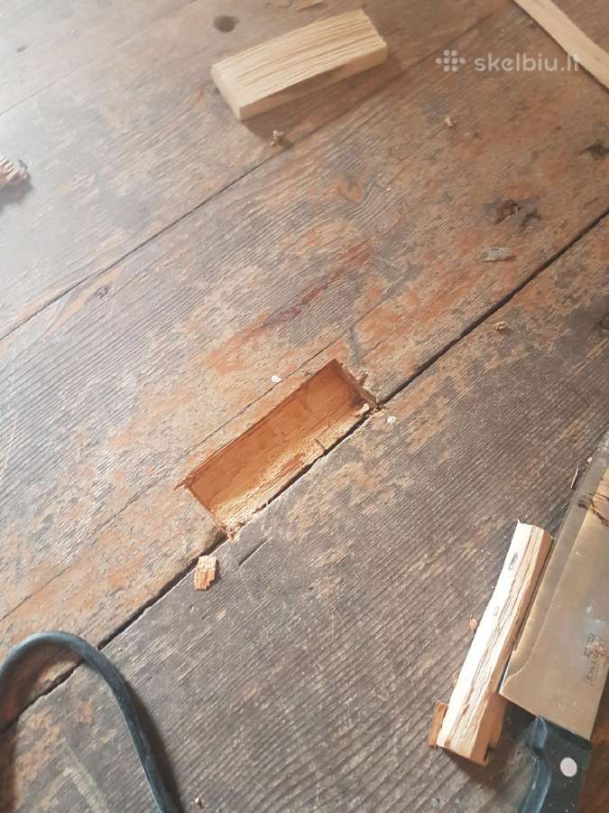 Grindu atnaujinimas parketo slifavimas lakavimas - nuotraukos Nr. 29