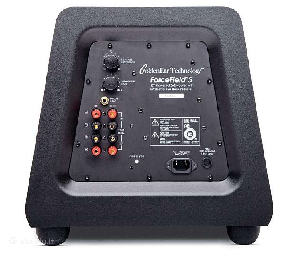 Goldenear One.r Two+ Three+ Five Forcefield 34x - nuotraukos Nr. 14