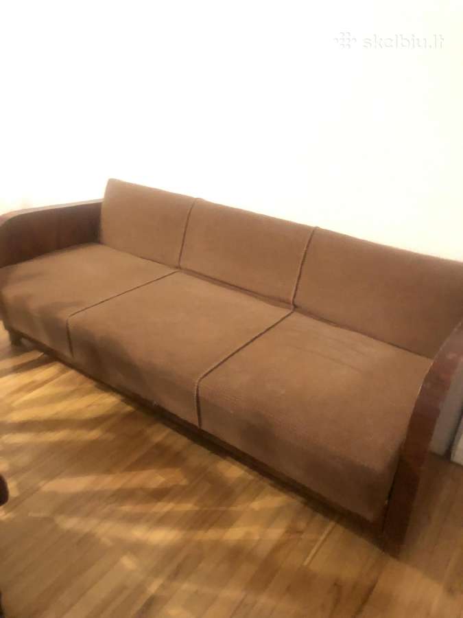 Miegamoji sofa_art deco stiliaus