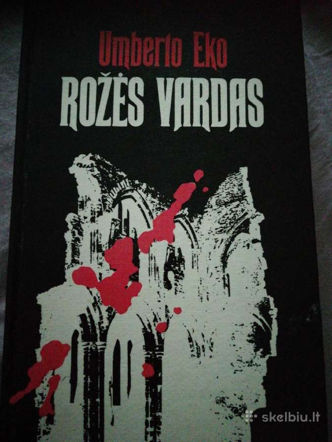 Umberto Eco knyga "Rožės Vardas"