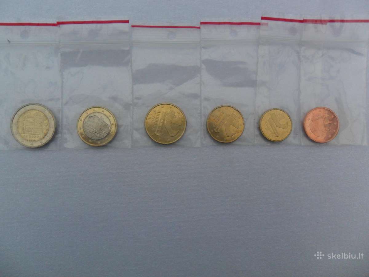 Andoros Eurų rinkinys, be 1 ir 2 centų 2014 m.
