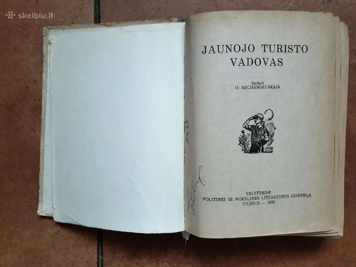 "Jaunojo turisto vadovas" 1950 metai - nuotraukos Nr. 2