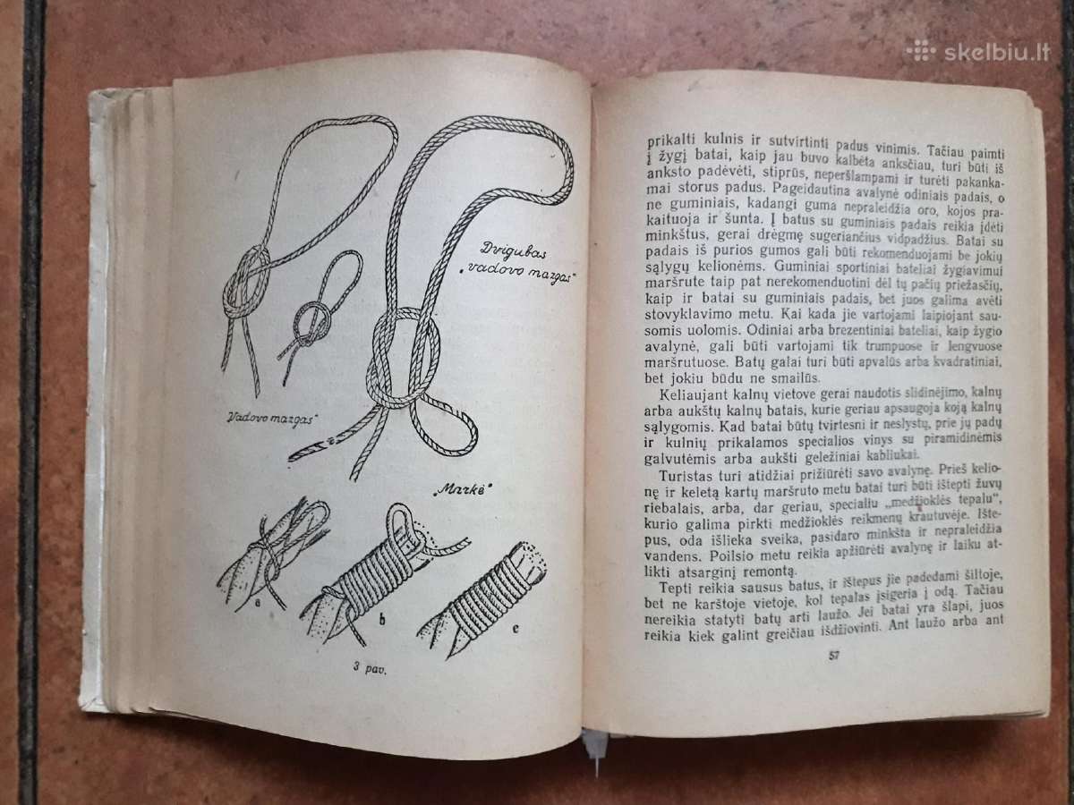 "Jaunojo turisto vadovas" 1950 metai - nuotraukos Nr. 4