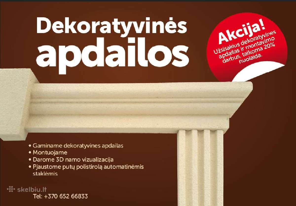 Dekortatyvinė fasado apdaila