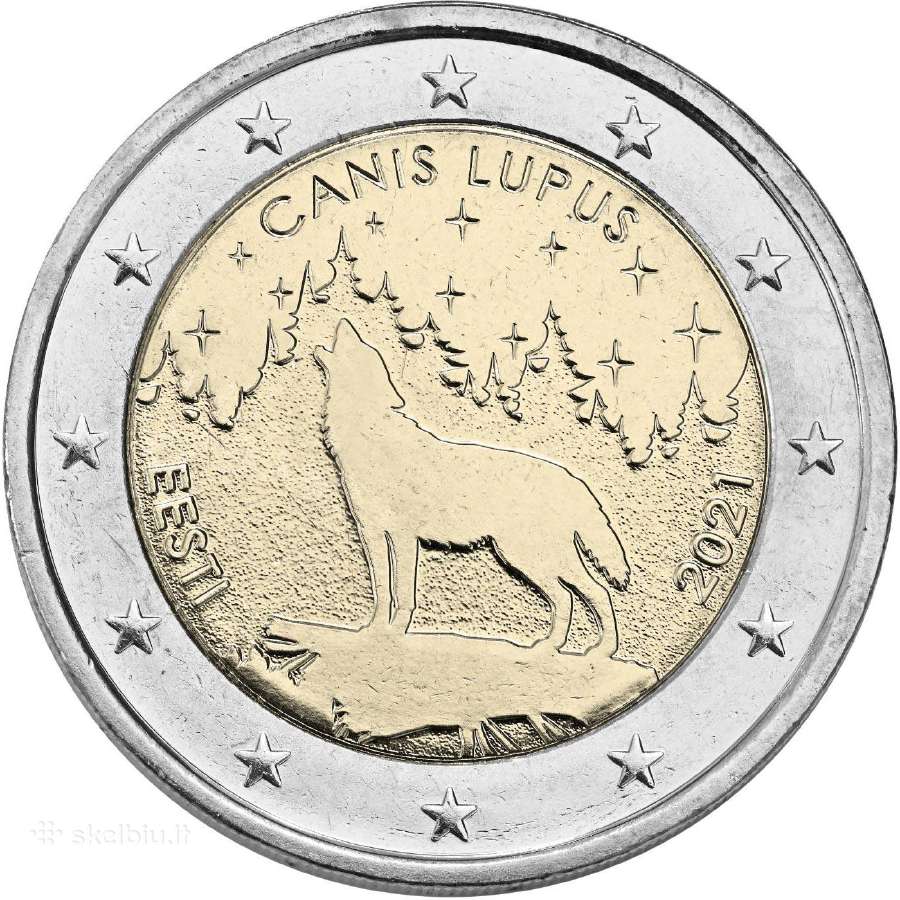 2 eurų Estijos Unc proginės monetos - nuotraukos Nr. 3