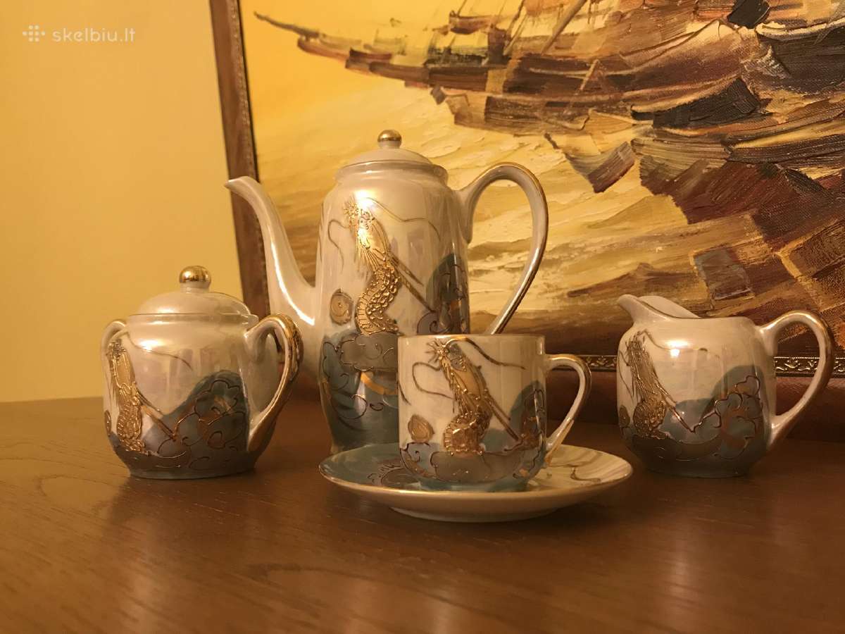 Japoniskas komplektas espresso kavai