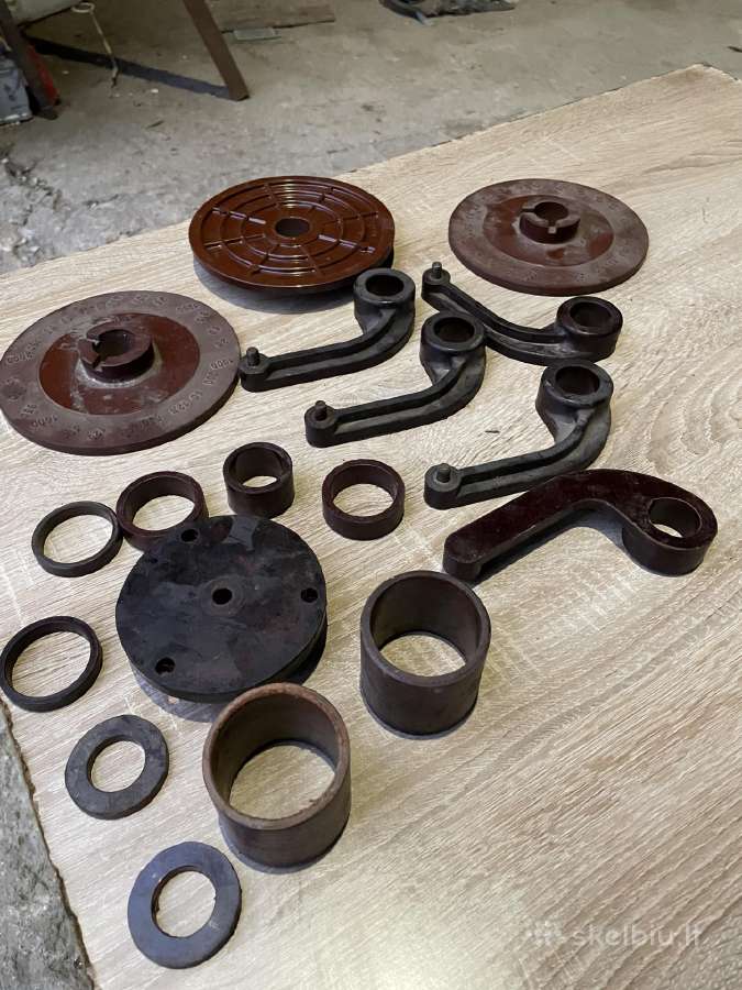 Staklių detalės iš bakelito