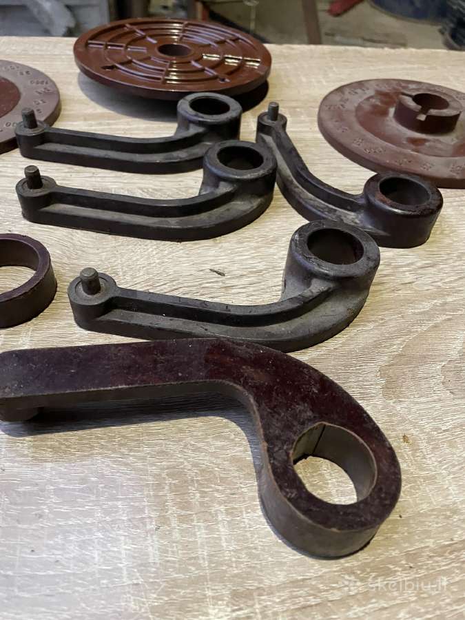 Staklių detalės iš bakelito - nuotraukos Nr. 2