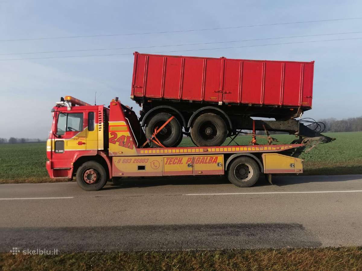 Žemes ūkio techni., traktorių, krovinių pervežimas - nuotraukos Nr. 3