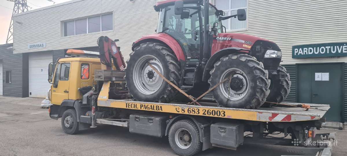 Žemes ūkio techni., traktorių, krovinių pervežimas - nuotraukos Nr. 19