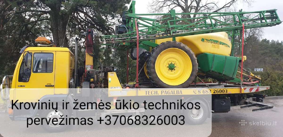 Žemes ūkio techni., traktorių, krovinių pervežimas - nuotraukos Nr. 27