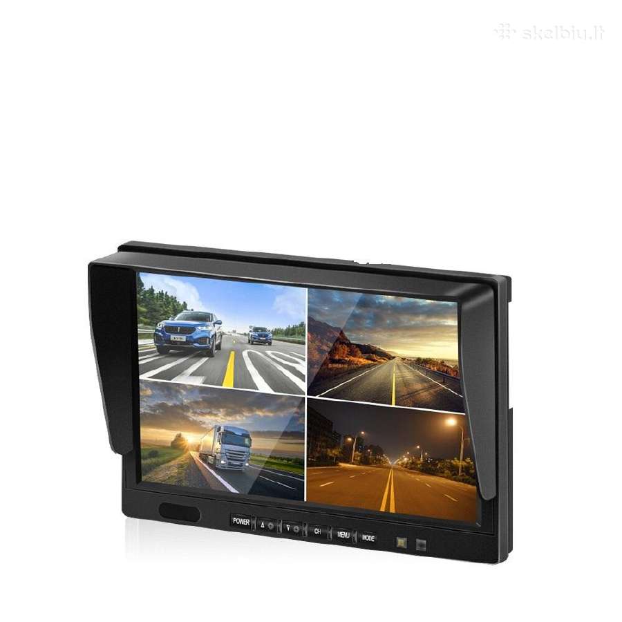 LCD monitorius 10 ir galinio vaizdo kameros Full - nuotraukos Nr. 2