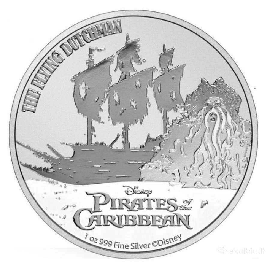 1 oz sidabrinė moneta Skrajojantis Olandas, Niuje