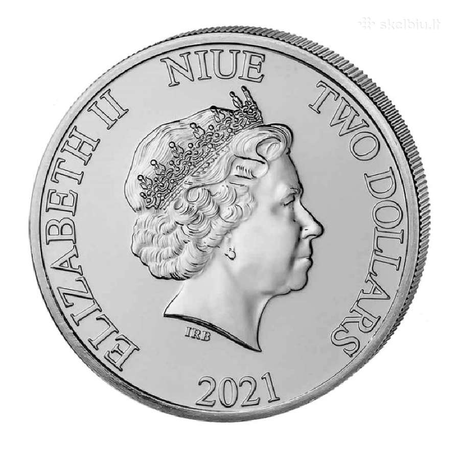 1 oz sidabrinė moneta Disney Liūtas Karalius, Niue - nuotraukos Nr. 2