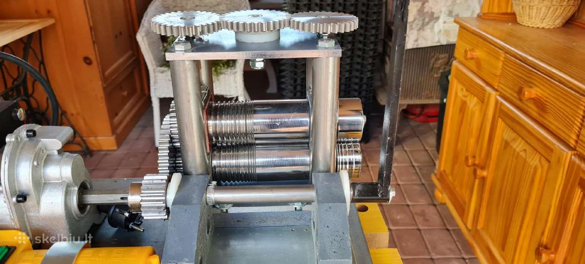 Valcas su reduktoriumi elektrinis trifazis, - nuotraukos Nr. 2