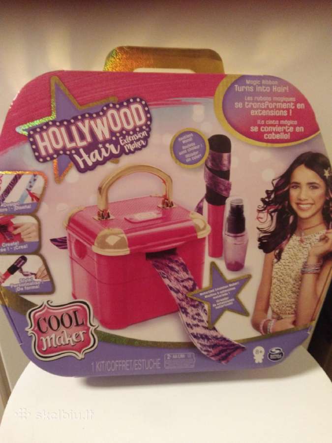 Rinkinys mergaitėms -pasidaryk Hollywood šukuoseną