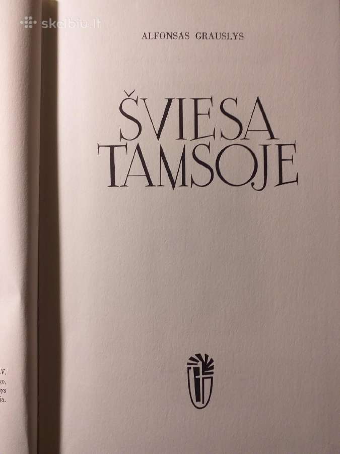 Alfonsas Grauslys. Šviesa tamsoje - nuotraukos Nr. 2