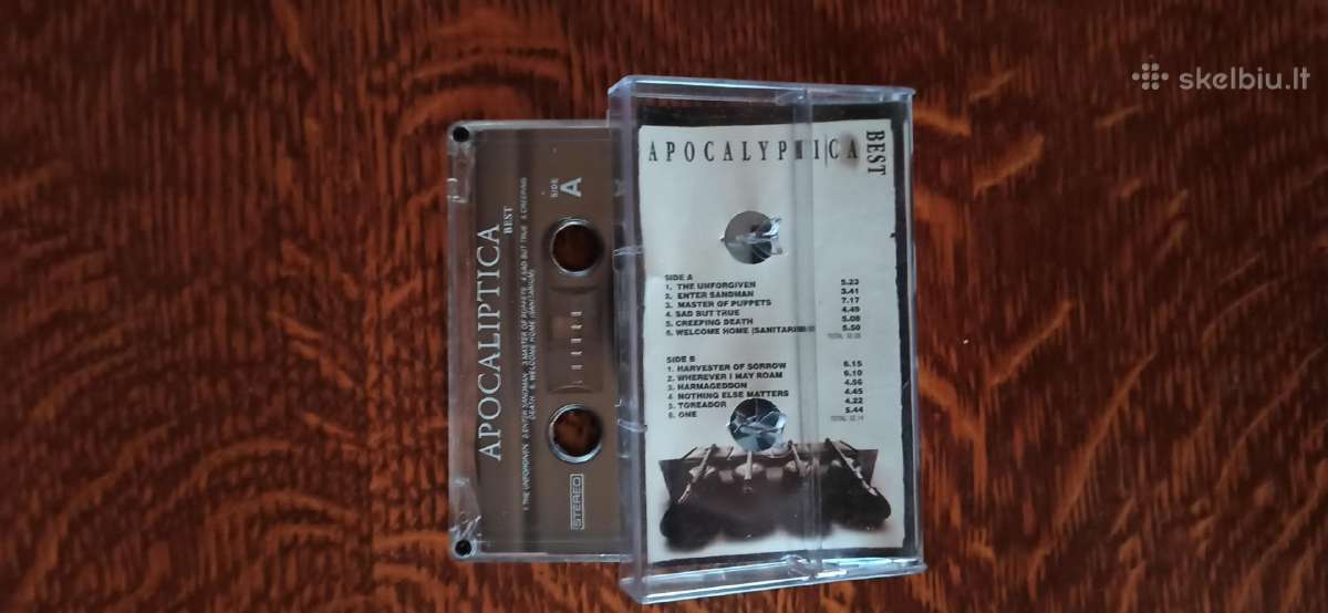 Parduodu audio kasete Apocalyptica - nuotraukos Nr. 3
