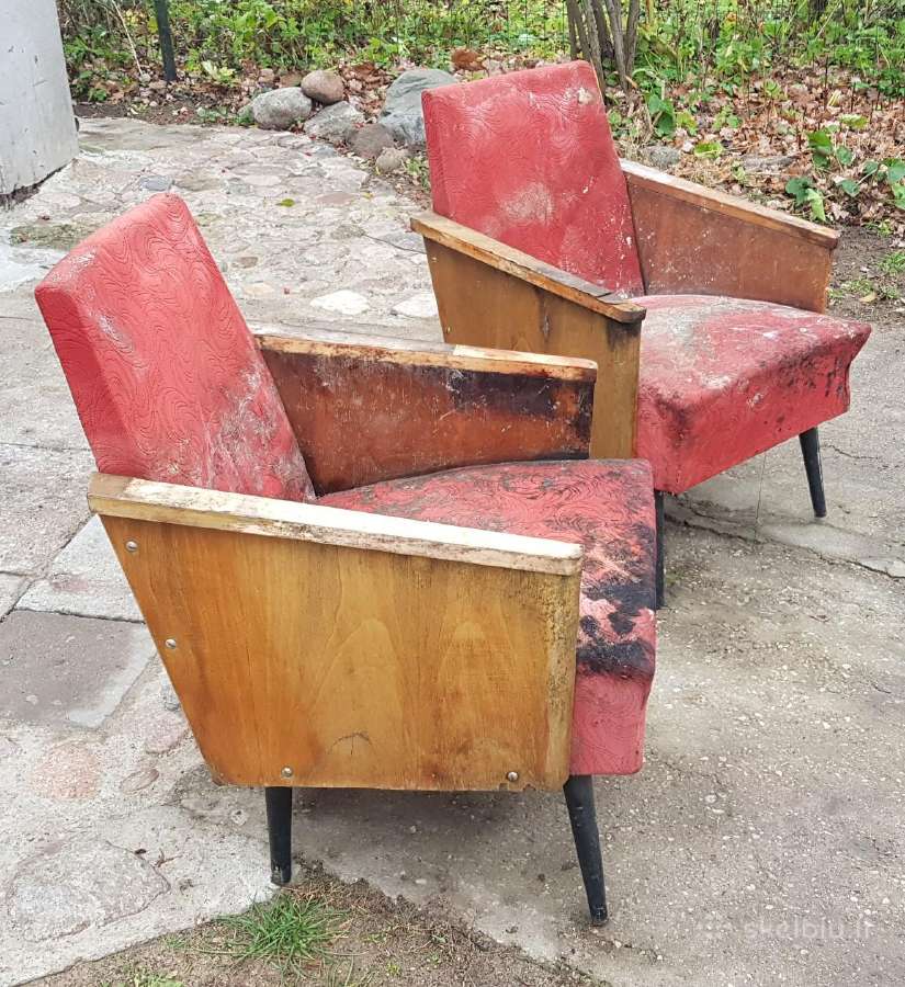Mid-century stiliaus foteliai - nuotraukos Nr. 2