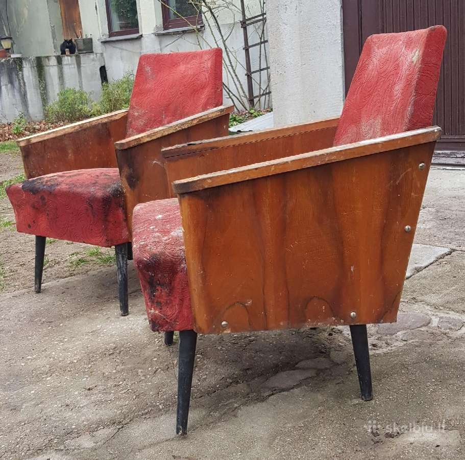 Mid-century stiliaus foteliai - nuotraukos Nr. 4