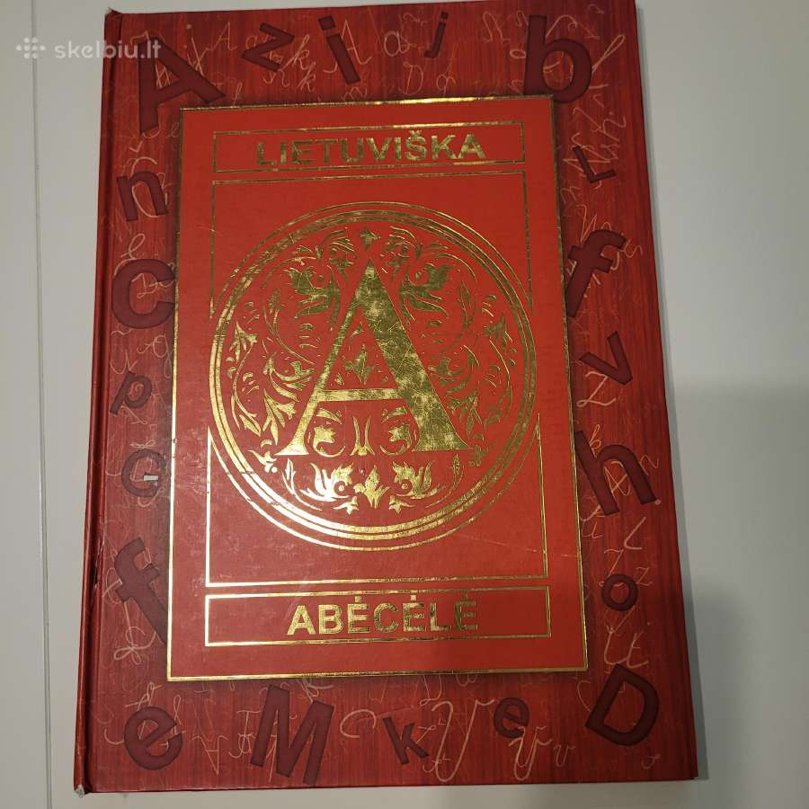 Knyga vaikams Lietuviška abecelė