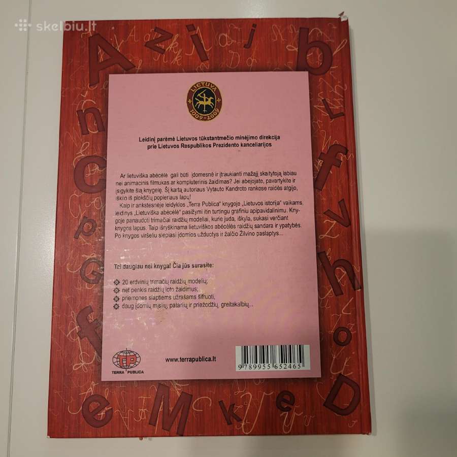 Knyga vaikams Lietuviška abecelė - nuotraukos Nr. 2