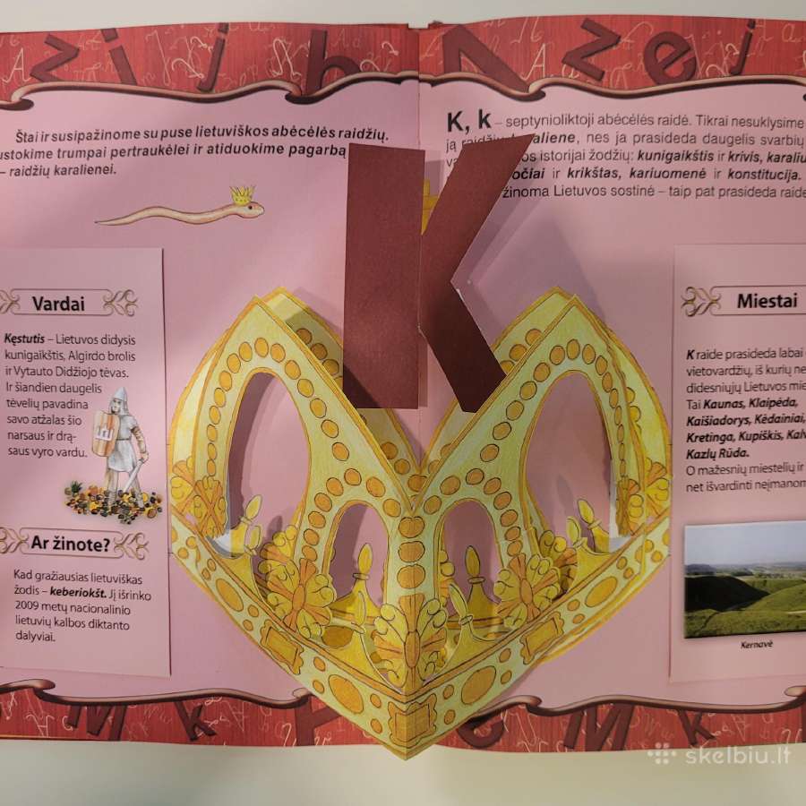 Knyga vaikams Lietuviška abecelė - nuotraukos Nr. 7