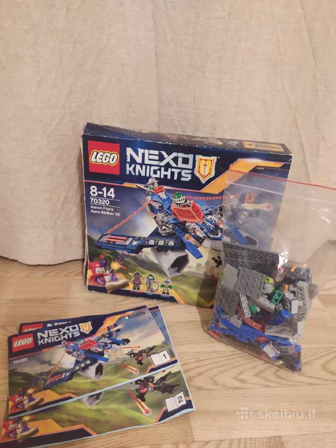 Parduodamas Konstruktorius Lego Nexo Knights Aaron - nuotraukos Nr. 2