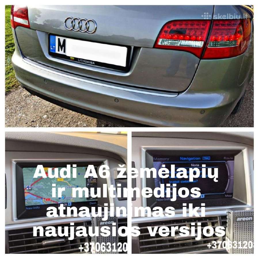 Audi Usa-eu VW Seat Skoda Waze Carplay App Connect - nuotraukos Nr. 4