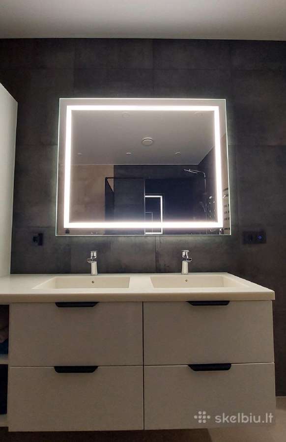 Veidrodis su LED apšvietimu - nuotraukos Nr. 23
