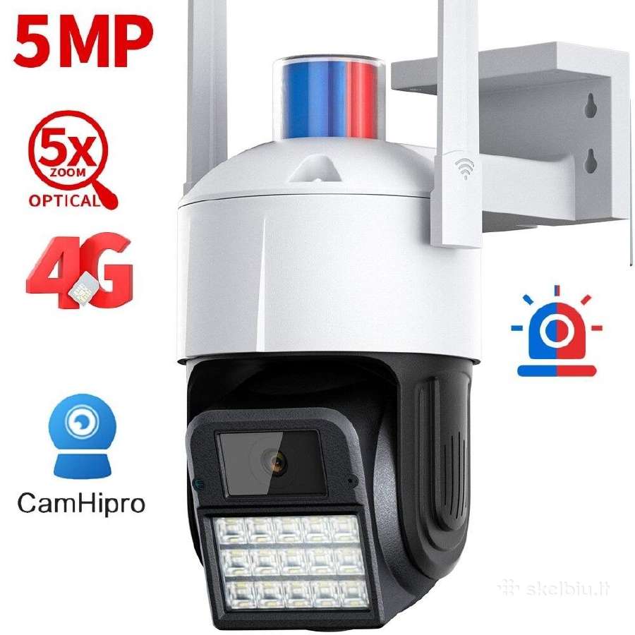 Lauko kamera su Sim kortele 3g, 4G 5 megapikselių