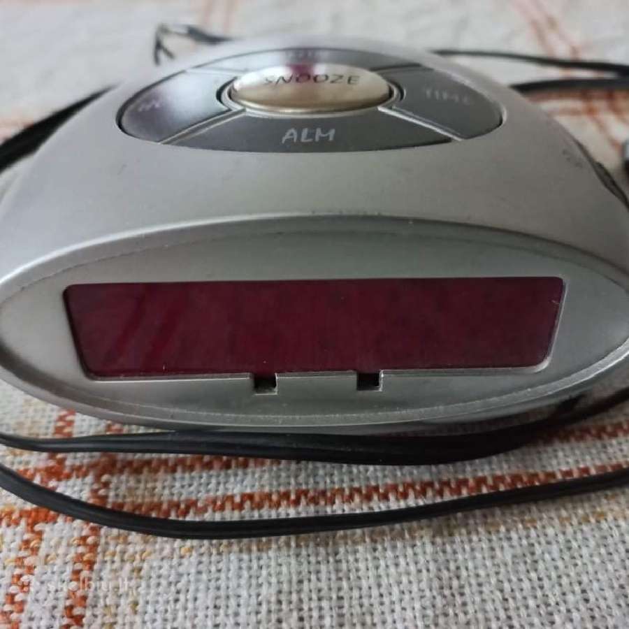 Elektronines laikrodis žadintuvas