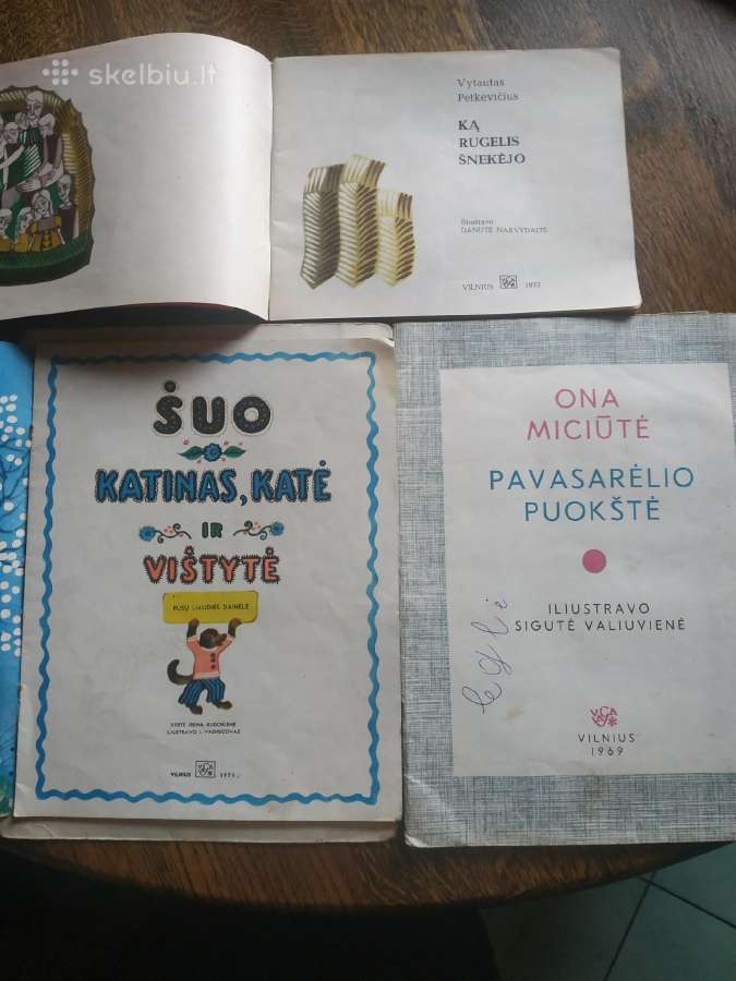 1969-1973 m. vaikiškos knygutės - nuotraukos Nr. 2