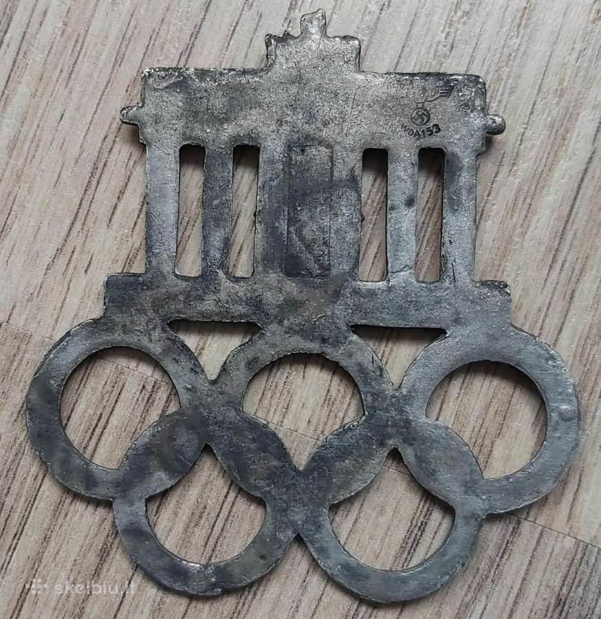 Olimpiada 1936 m. Vokietija reprodukcija ženklai - nuotraukos Nr. 9