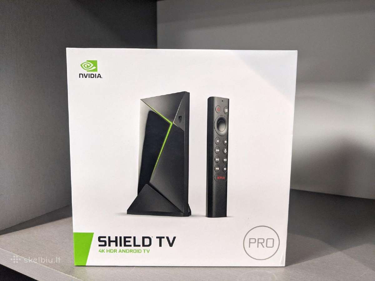 Naujas Nvidia Shield TV + Pro