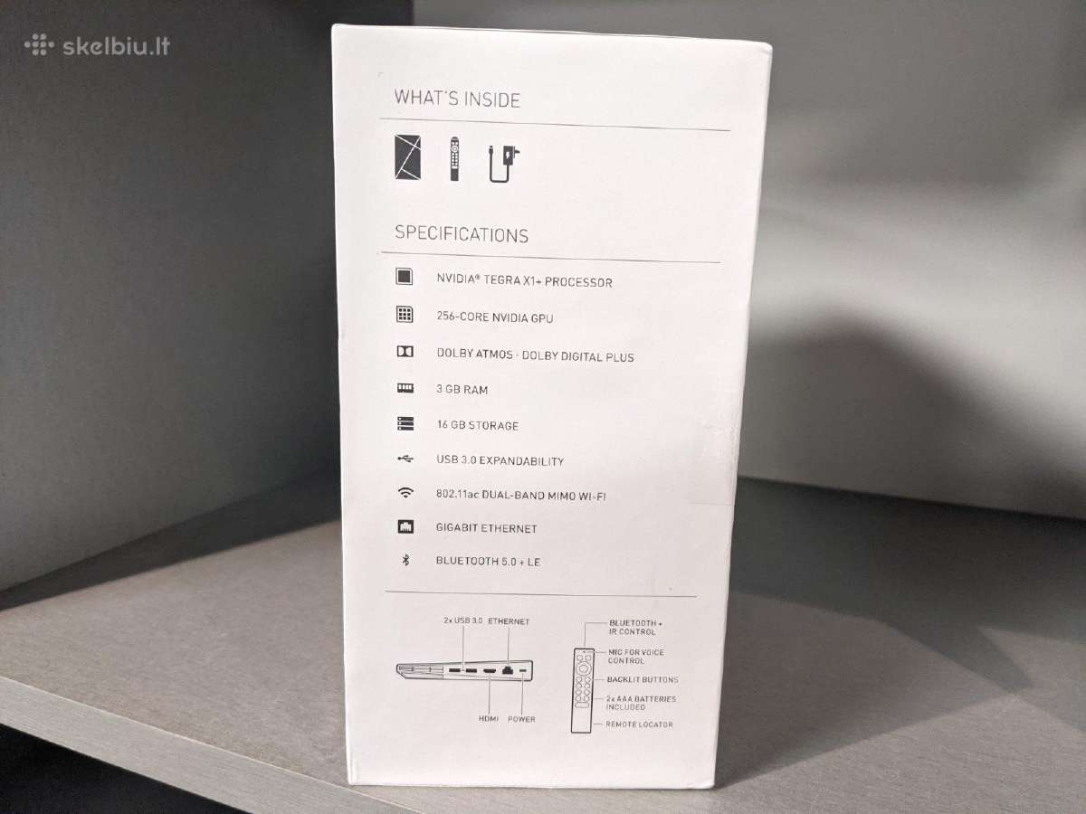 Naujas Nvidia Shield TV + Pro - nuotraukos Nr. 4
