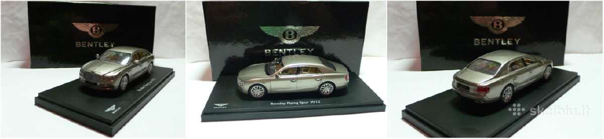Bently, Rolls Royce ir Porsche modeliukai, dalys