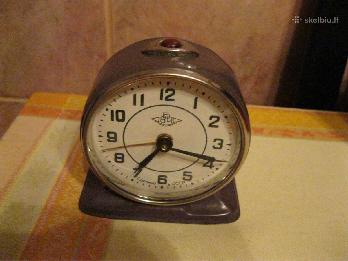 CcccccCCCP Laikrodis - Zadintuvas. Budilnikas.veik - nuotraukos Nr. 4