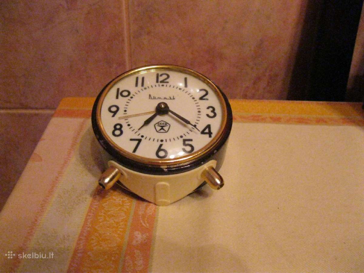 CcCCCP Laikrodis - Zadintuvas. Budilnikas.veikia. - nuotraukos Nr. 5