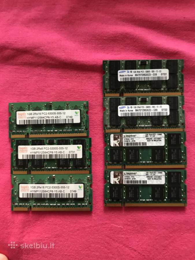 Ddr2 1gb 5300 x 7vnt