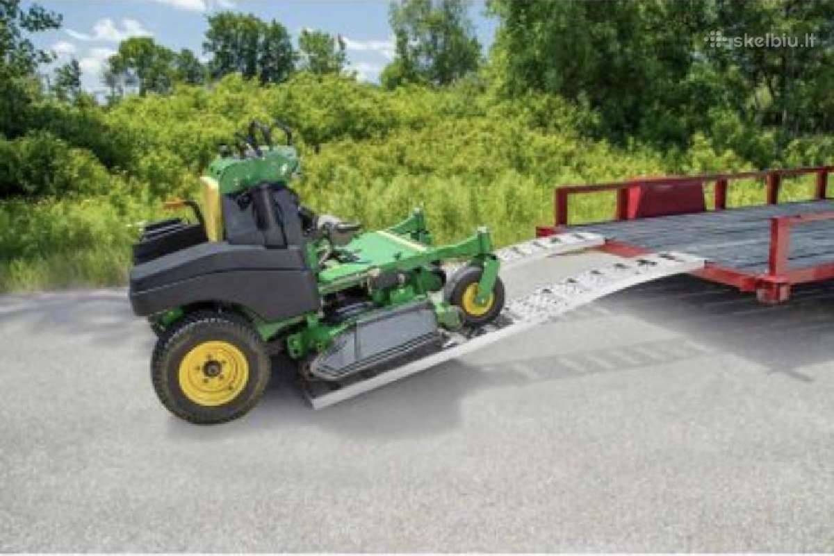 Užvažiavimui dvi rampos traktoriukams 680kg - nuotraukos Nr. 9