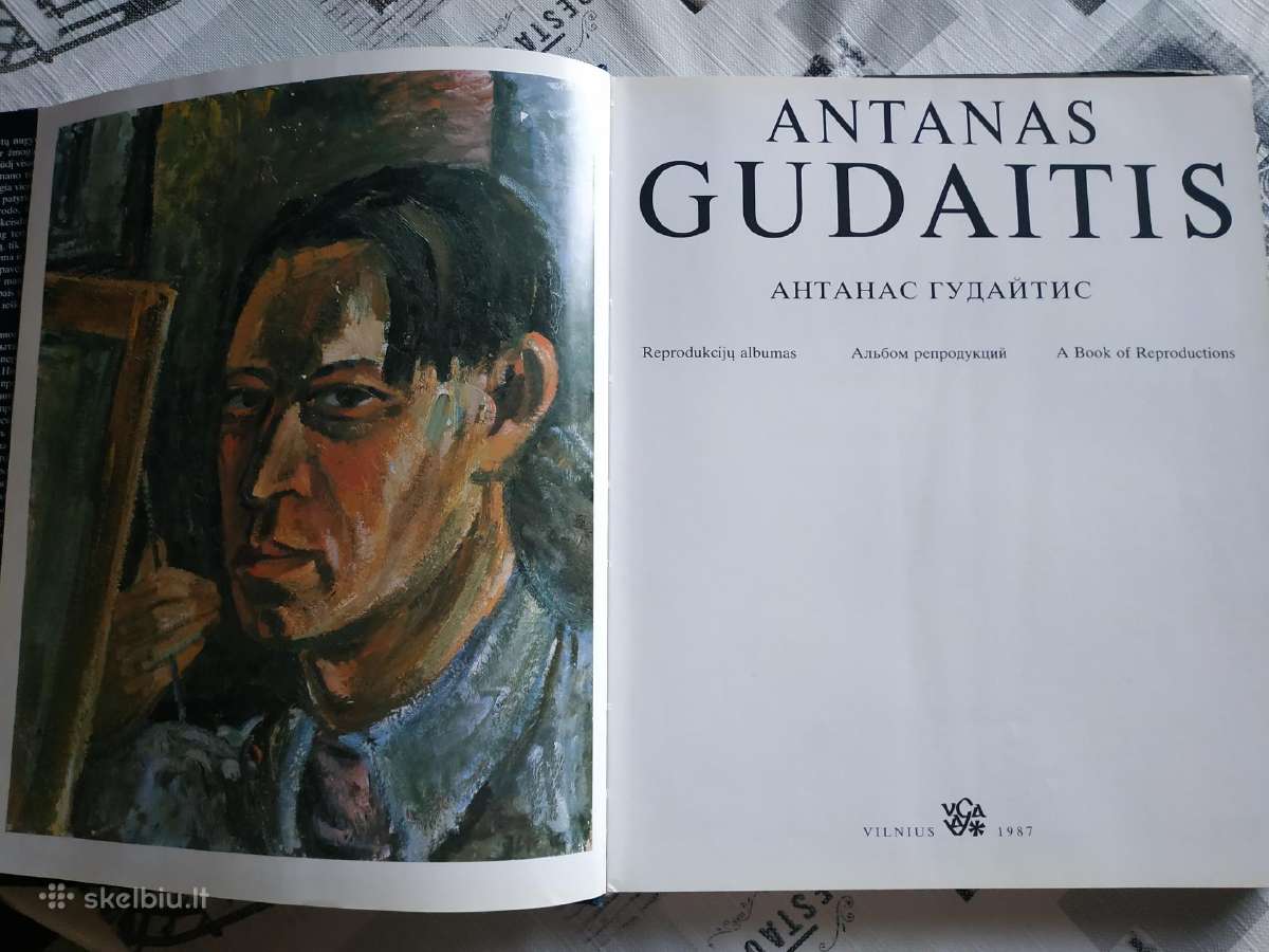1987 m. Antano Gudaičio reprodukcijų albumas - nuotraukos Nr. 2