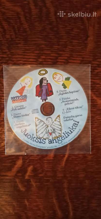 Parduodu CD"juoksis Angeliukai"
