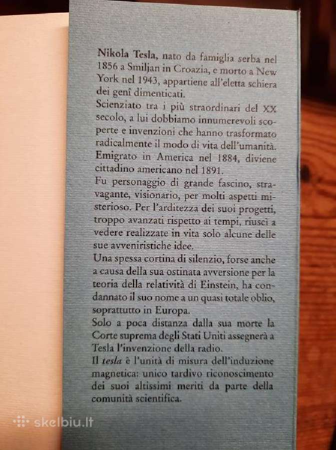 Tesla. Un uomo fuori dal tempo (italų k.) - nuotraukos Nr. 6